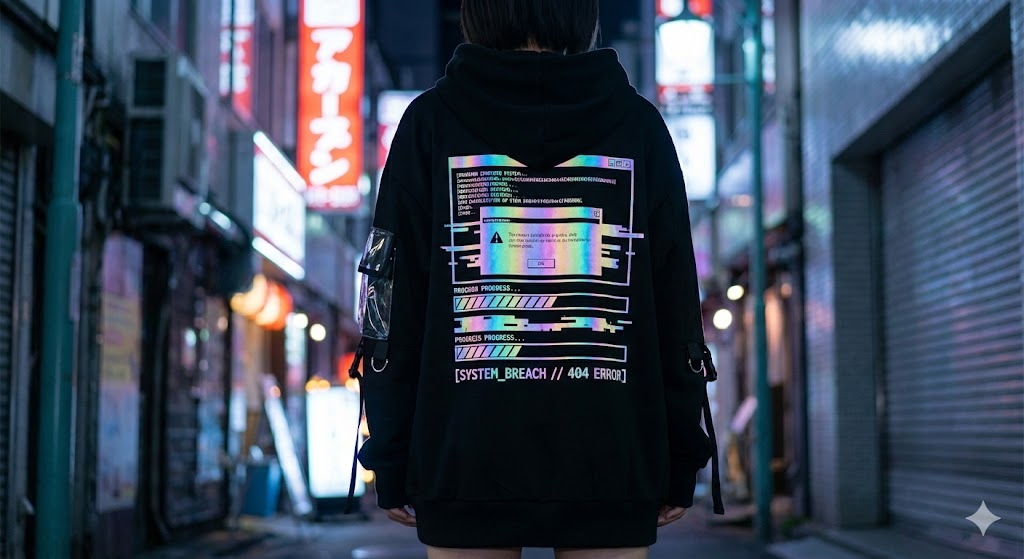 二次元机能风 —— “故障协议 (Glitch Protocol)